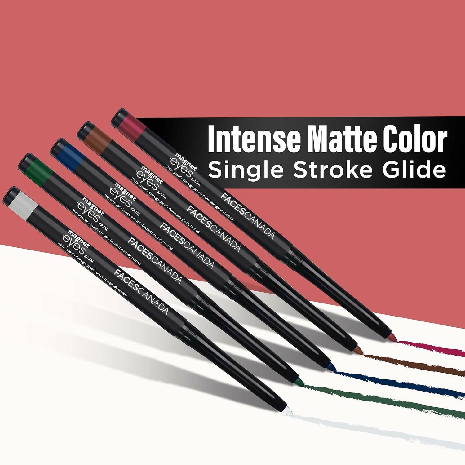 Faces Canada Magneteyes Color Kajal-White Serenity 
