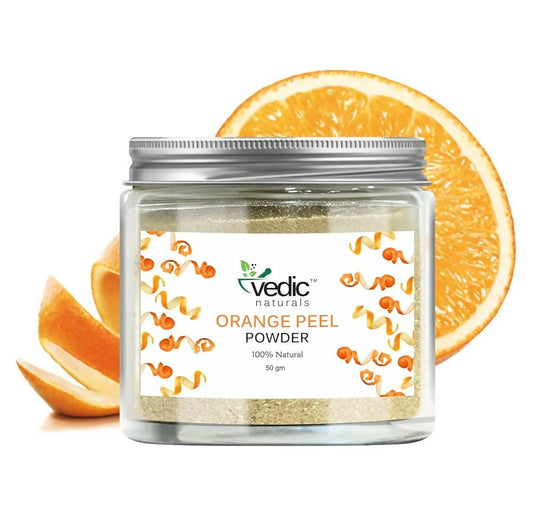 Vedic Naturals Orange Peel Powder Face Pack  Grab2Buy Vedic Naturals Grab2Buy