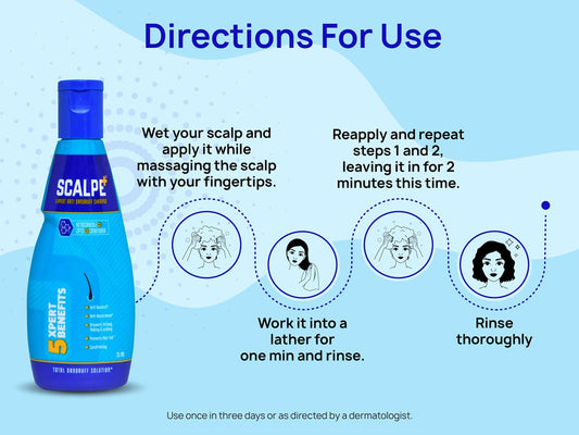 Scalpe Plus Expert Anti Dandruff Shampoo - Grab2buy