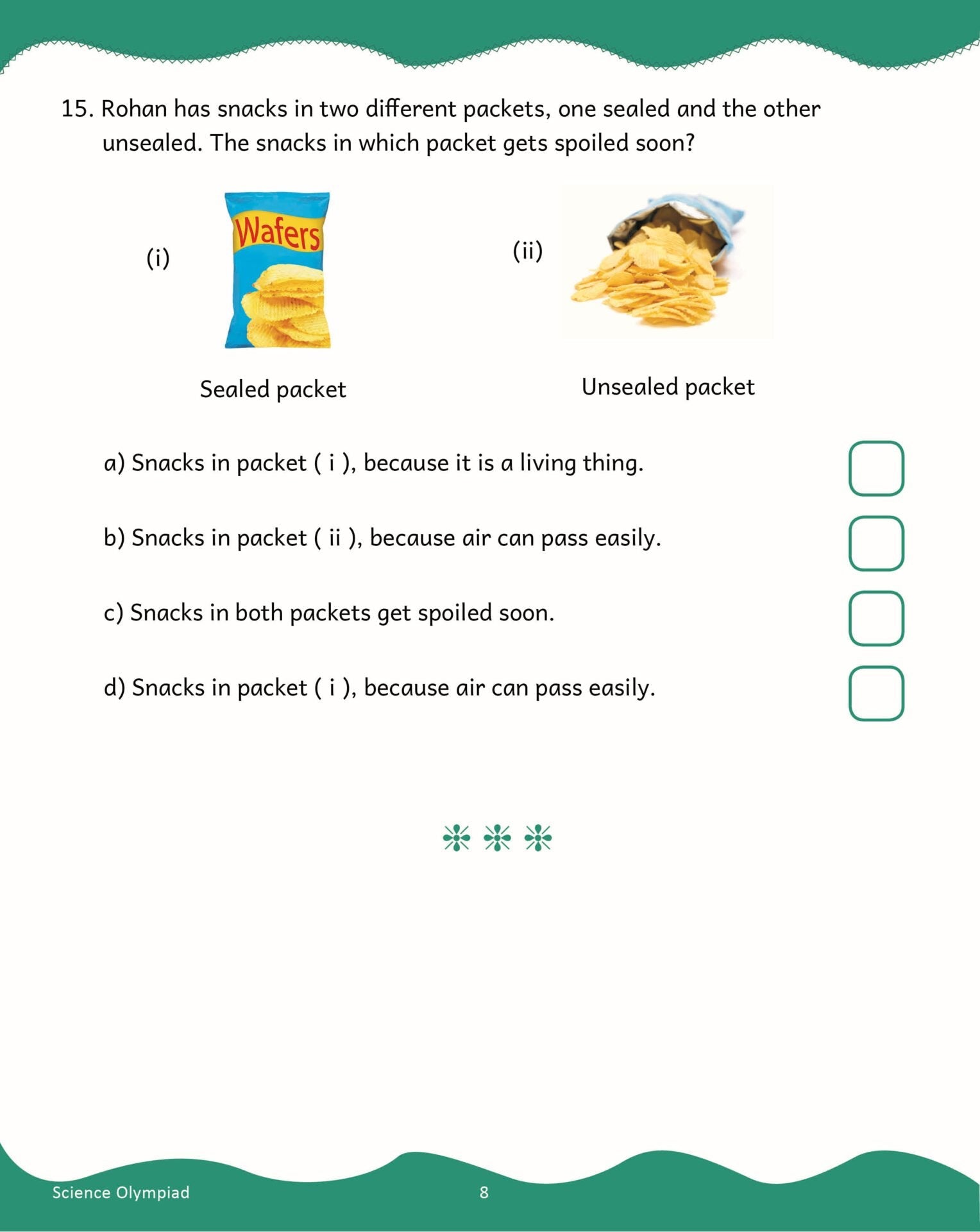 Scholars Insights Science Olympiad Grade 1| Science Practical Questions in MCQ format, QMR Sheet, Self Evaluation Sheet, Test Paper|Ages 6-7 Years 