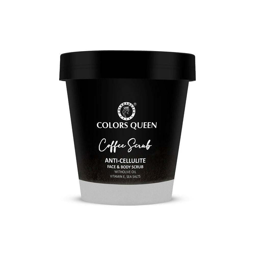 Colors Queen Anti-Cellulite Coffee Face & Body Scrub  Grab2Buy Colors Queen Grab2Buy