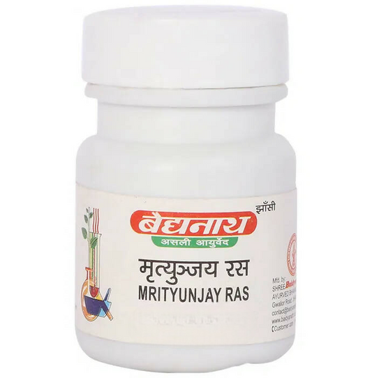 Baidyanath Jhansi Mrityunjay Ras Tablets 