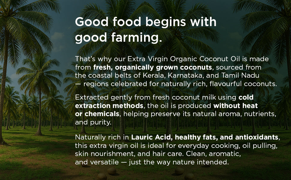 Pure & Sure Organic Extra Virgin Coconut Oil 