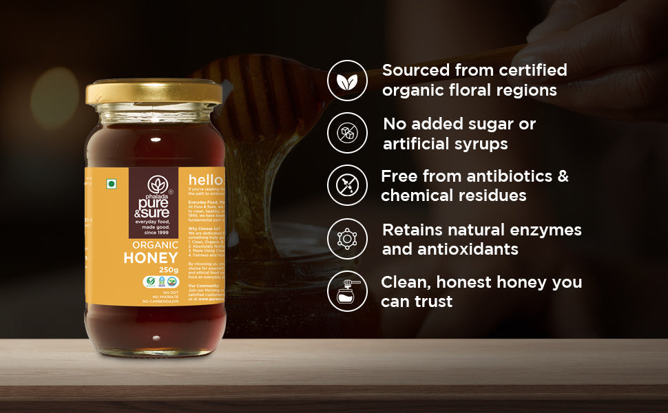 Pure & Sure Organic Honey 