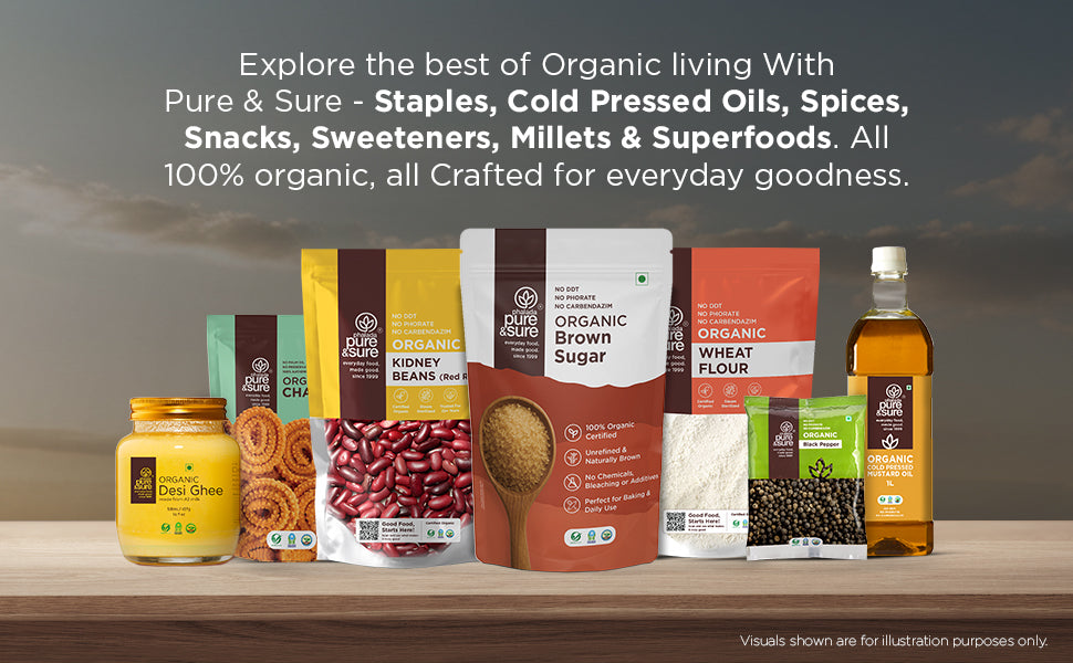 Pure & Sure Organic Jaggery Powder  Grab2Buy Pure & Sure Grab2Buy