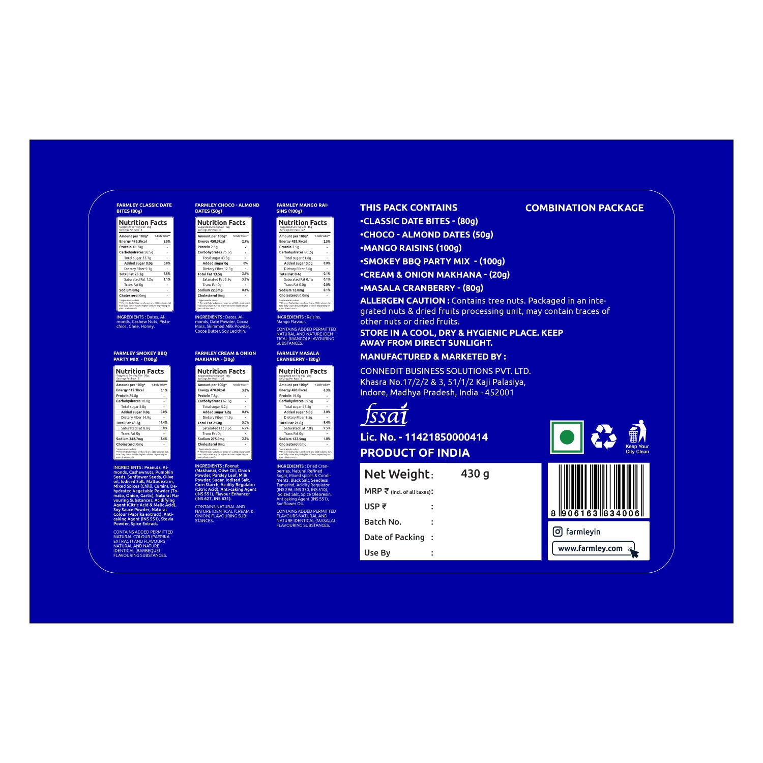 Farmley Serenity Gift Pack (430g)