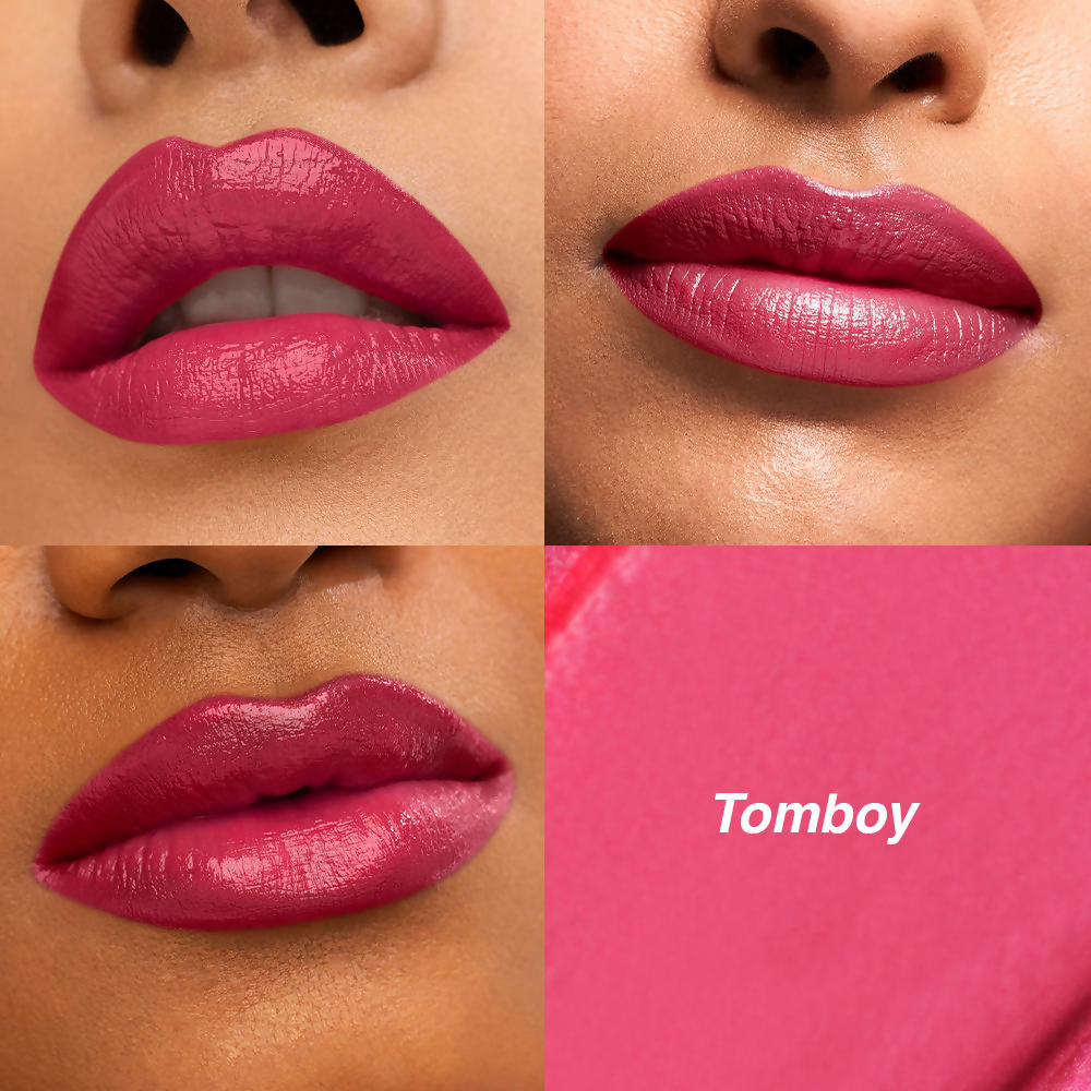 Kay Beauty Hydra Crème Hydrating Full Coverage Lipstick with Hyaluronic Acid Tomboy 