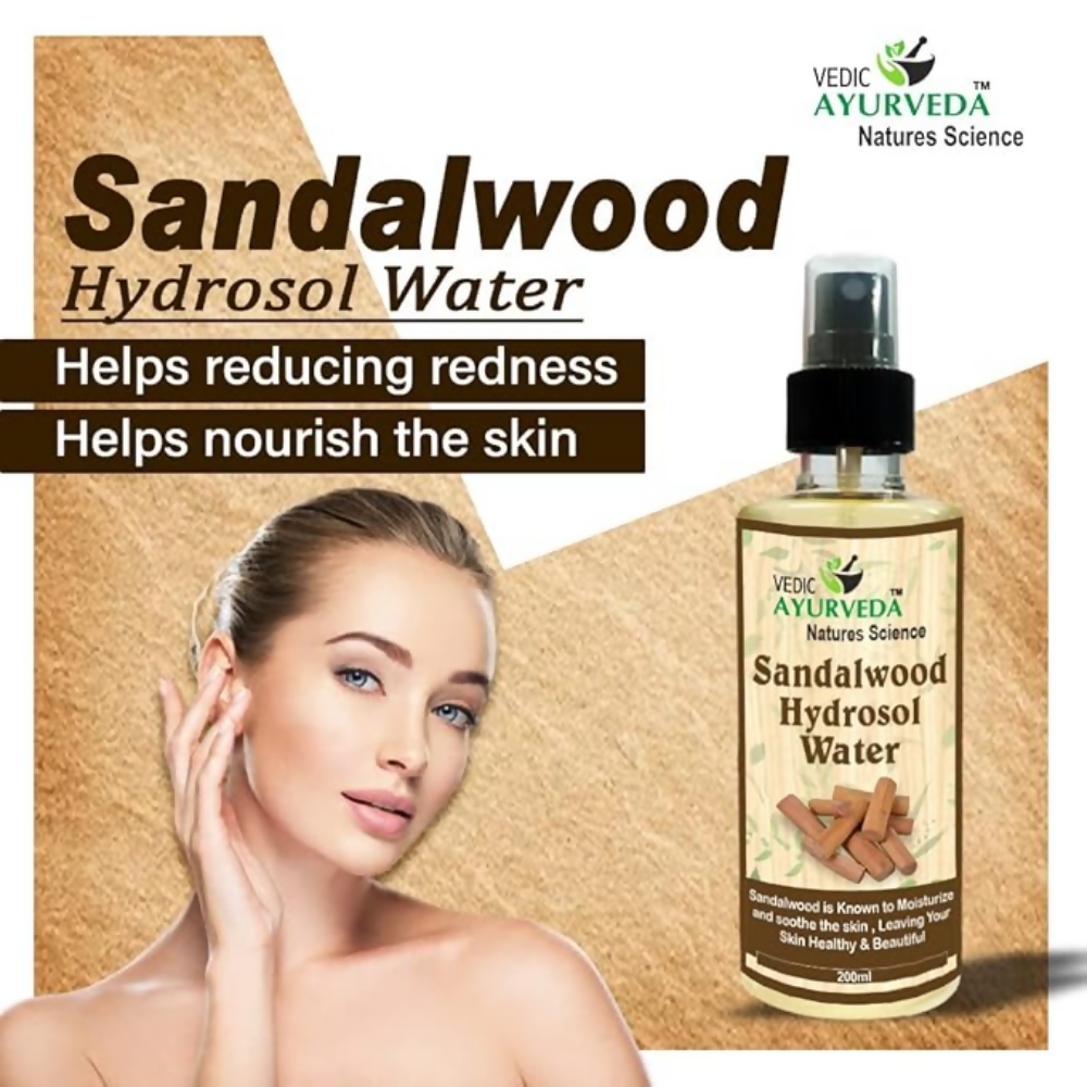 VedicAyurveda Sandalwood Hydrosol Water  Grab2Buy VedicAyurveda Grab2Buy