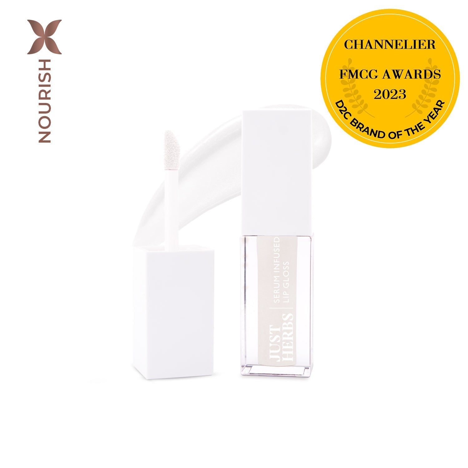Serum-infused Lip Gloss with Mango Butter and Jojoba Oil 