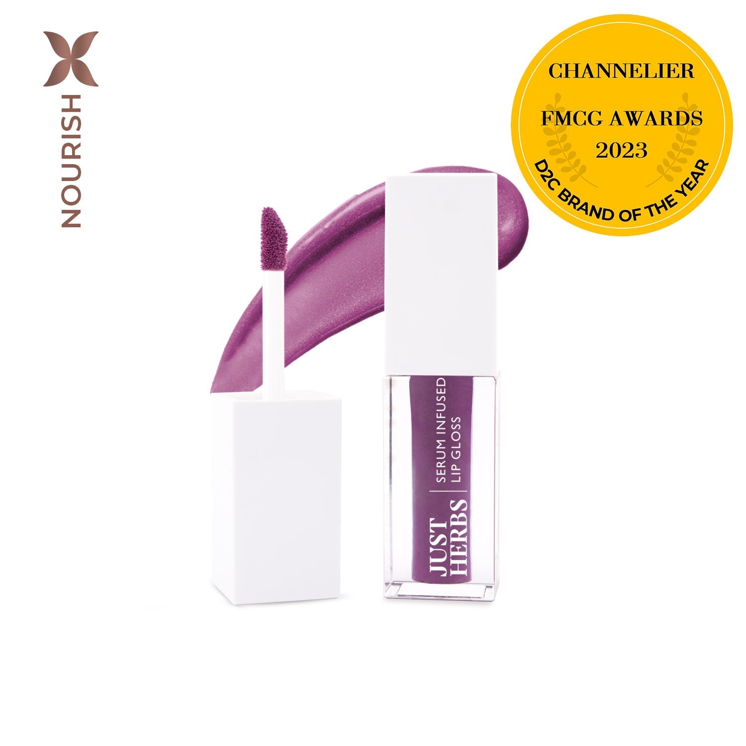Serum-infused Lip Gloss with Mango Butter and Jojoba Oil 