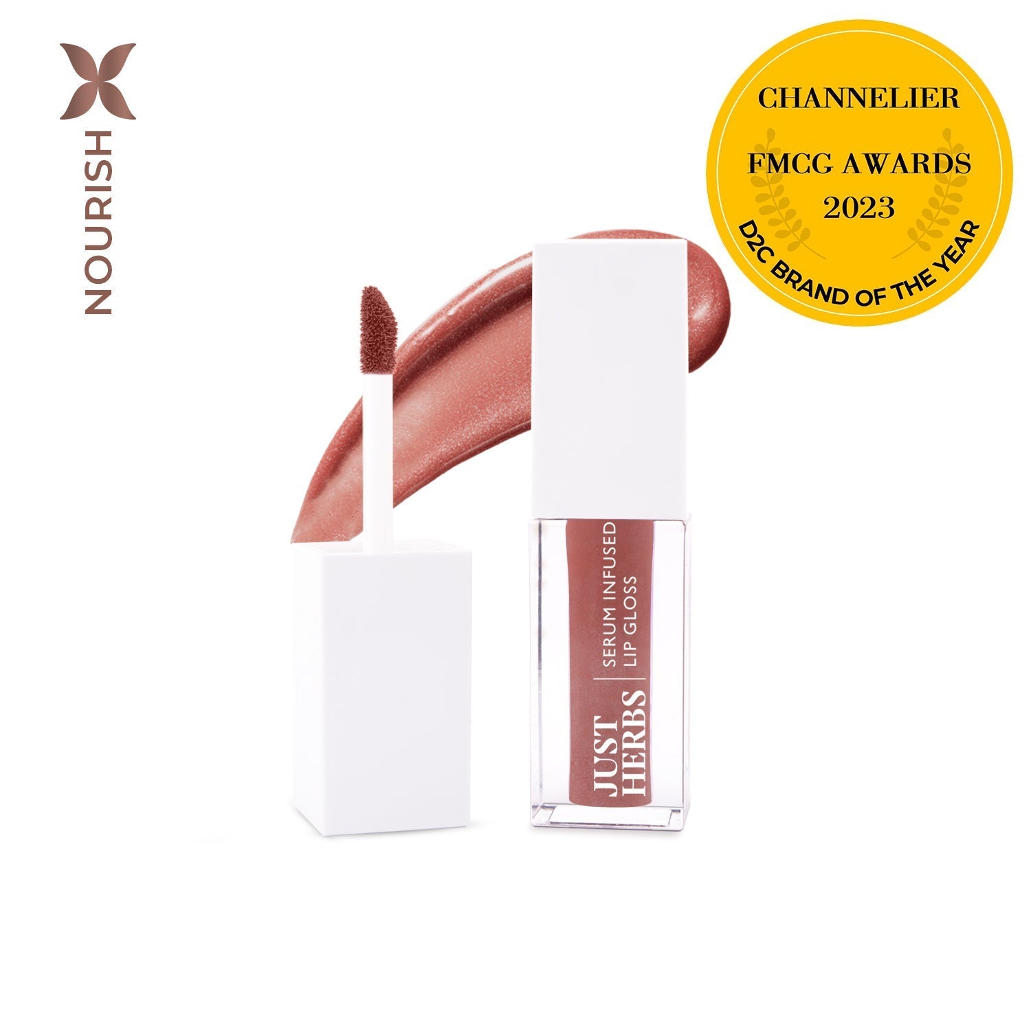 Serum-infused Lip Gloss with Mango Butter and Jojoba Oil 