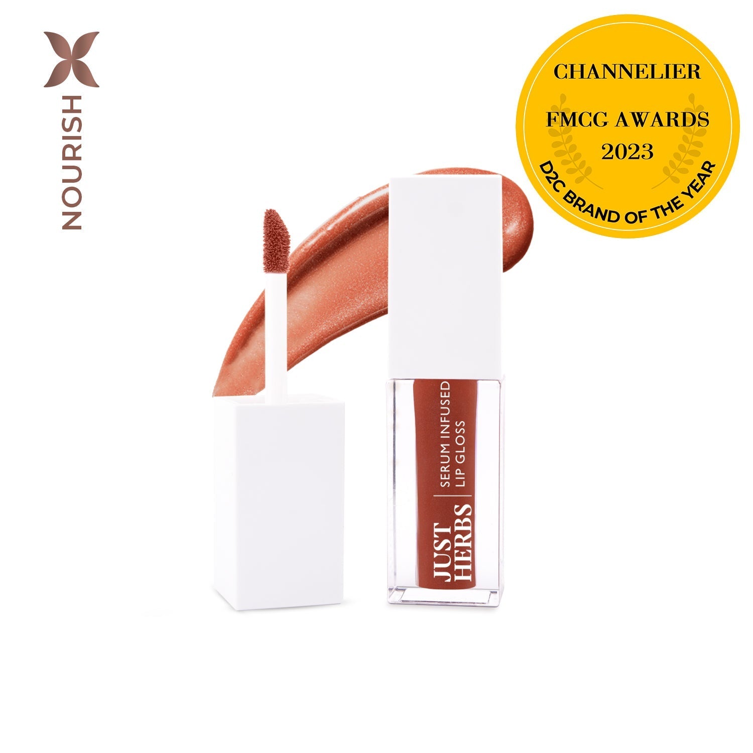 Serum-infused Lip Gloss with Mango Butter and Jojoba Oil 