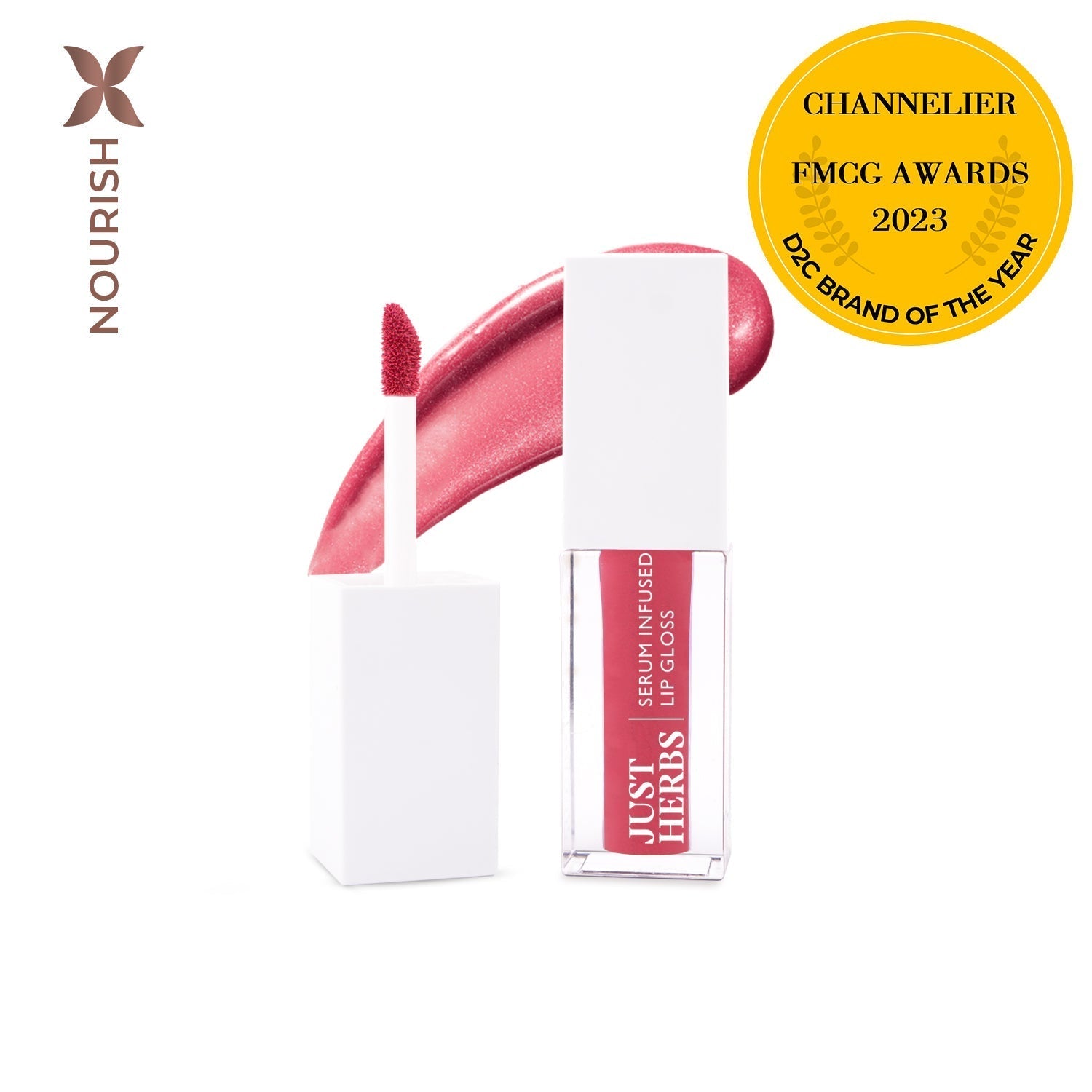 Serum-infused Lip Gloss with Mango Butter and Jojoba Oil 
