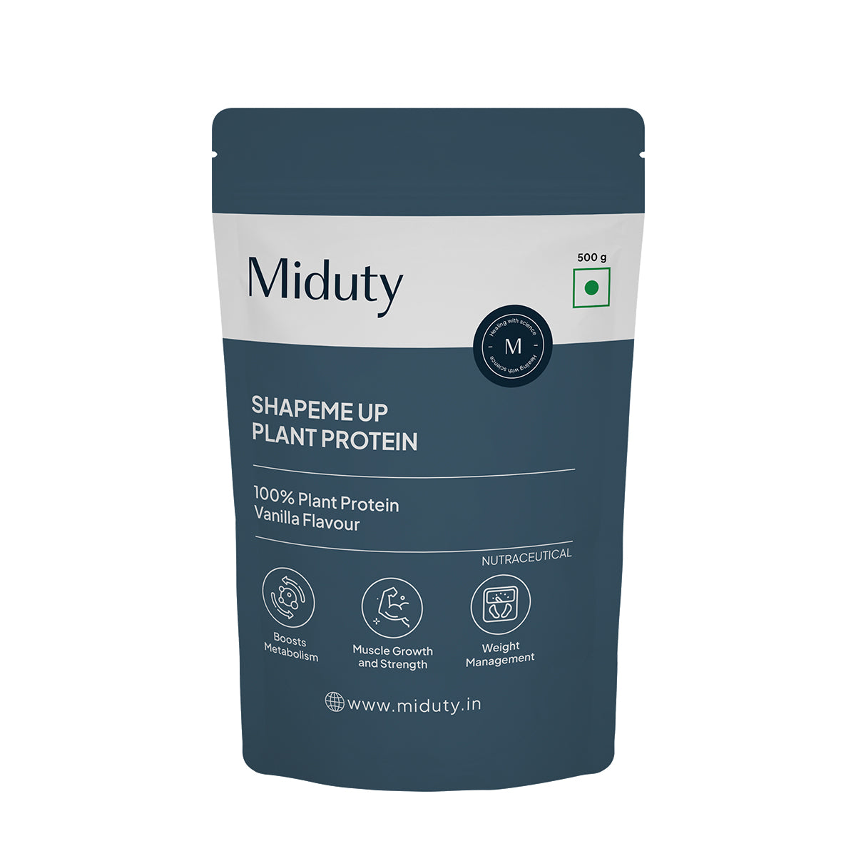 Miduty by Palak Notes Shapeme Up Plant Protein Powder 