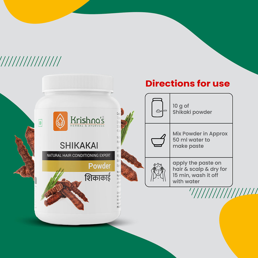 Krishna'S Herbal & Ayurveda Shikakai Powder 