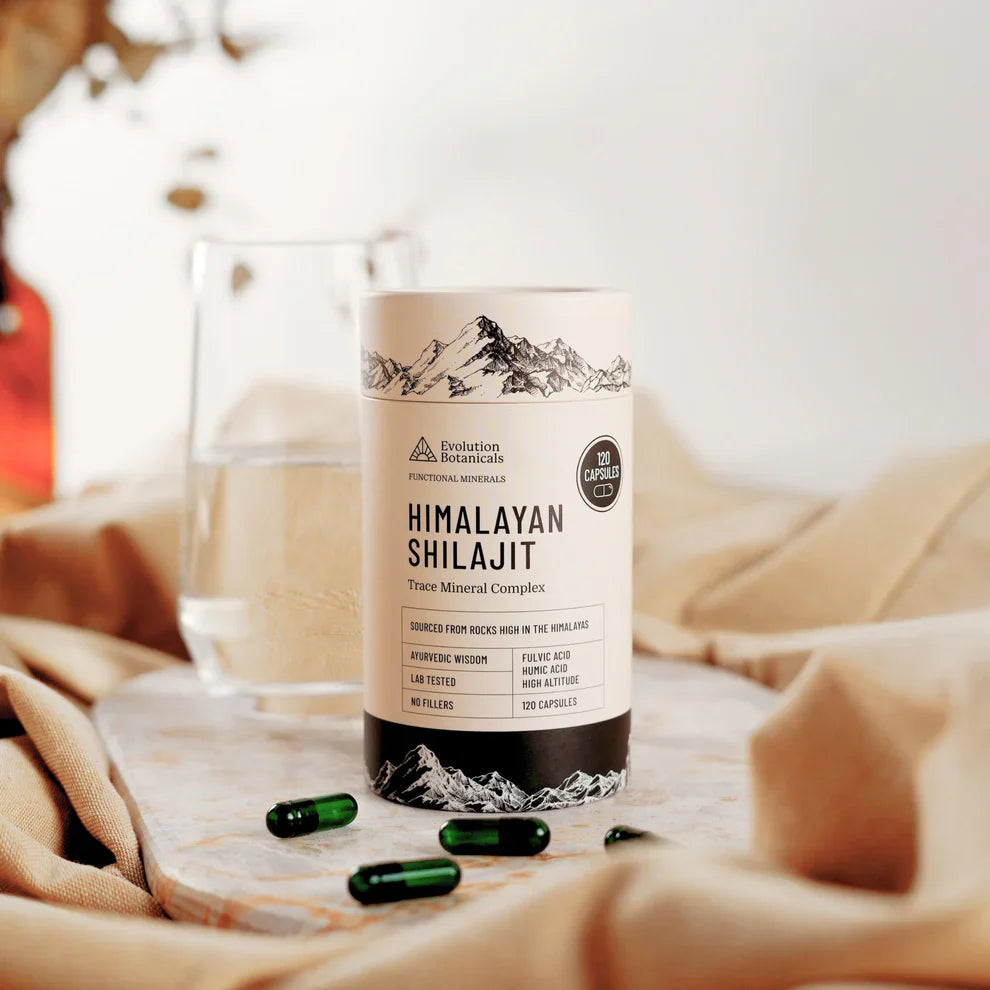 Evolution Botanicals | Himalayan Shilajit | 120 Capsules 