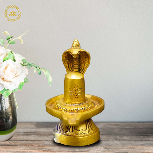 Shivaling with Cobra Idol - Embrace the Divine Energy of Lord Shiva - Grab2buy