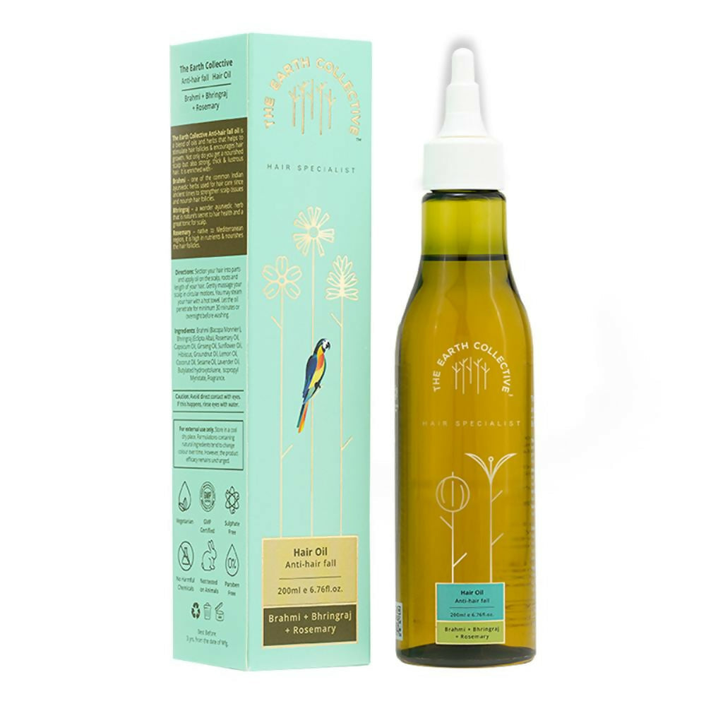 The Earth Collective Anti Hair Fall Hair Oil With Rosemary  Grab2Buy The Earth Collective Grab2Buy