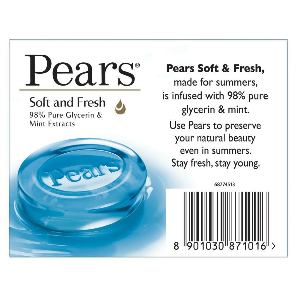 Pears Soft & Fresh Bathing Bar 