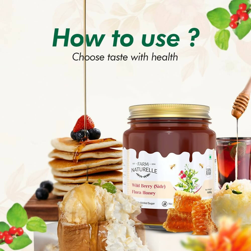 Farm Naturelle Wild Berry (Sidr) Flora Honey - Grab2buy