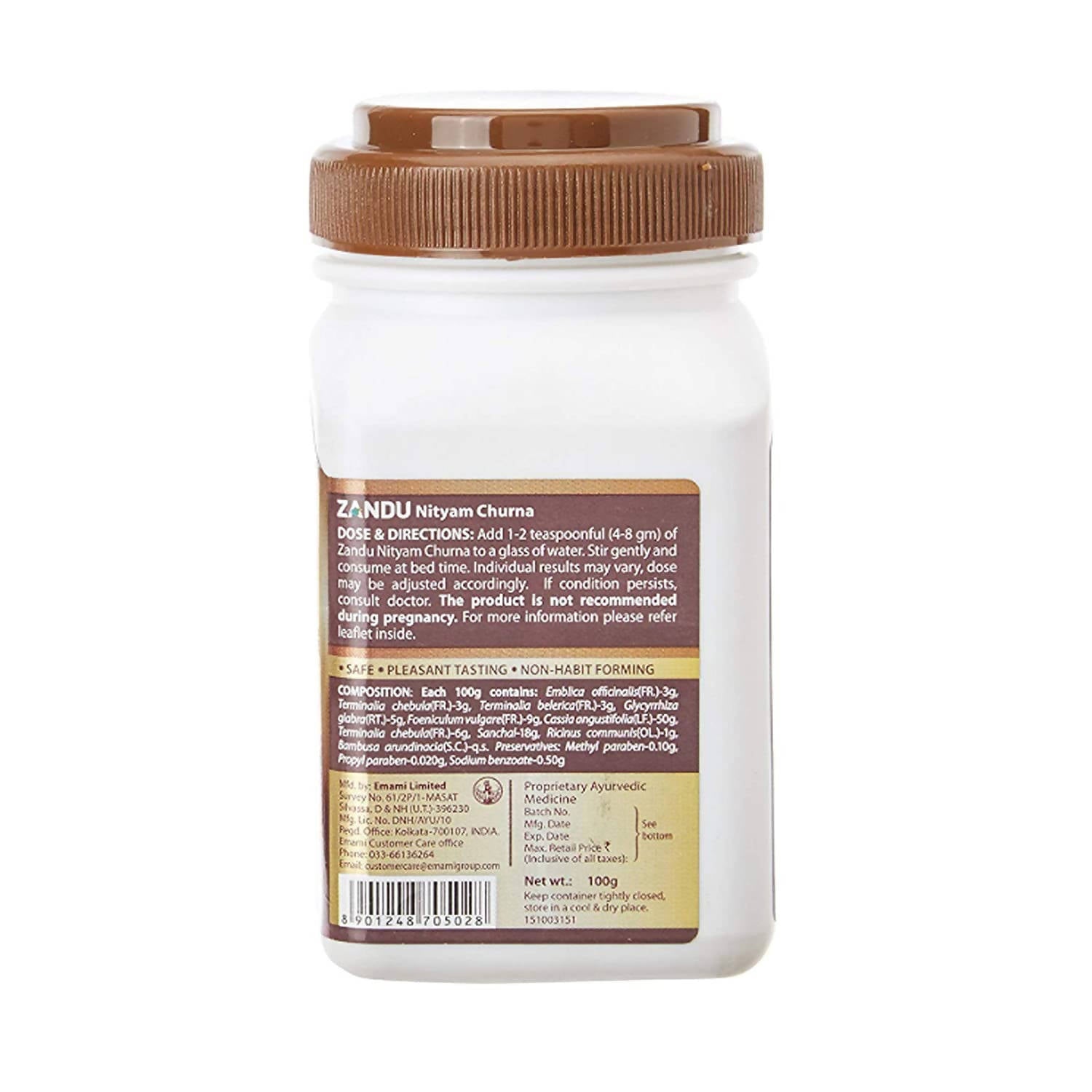 Zandu Nityam Churna - Grab2buy