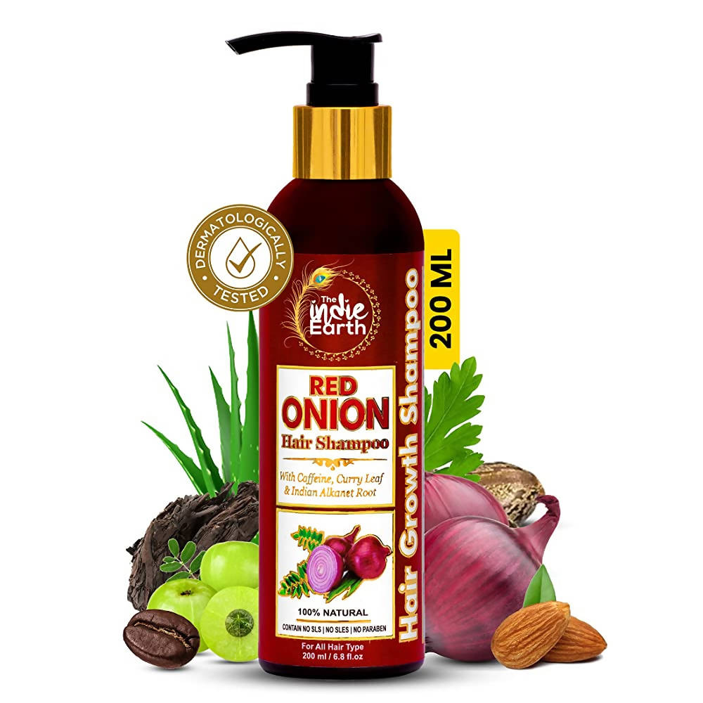 The Indie Earth Red Onion Hair Shampoo  Grab2Buy The Indie Earth Grab2Buy