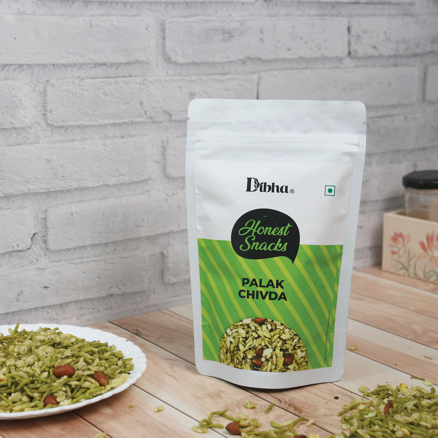 Dibha - Honest Snacking Palak Chivda Snack - Grab2buy
