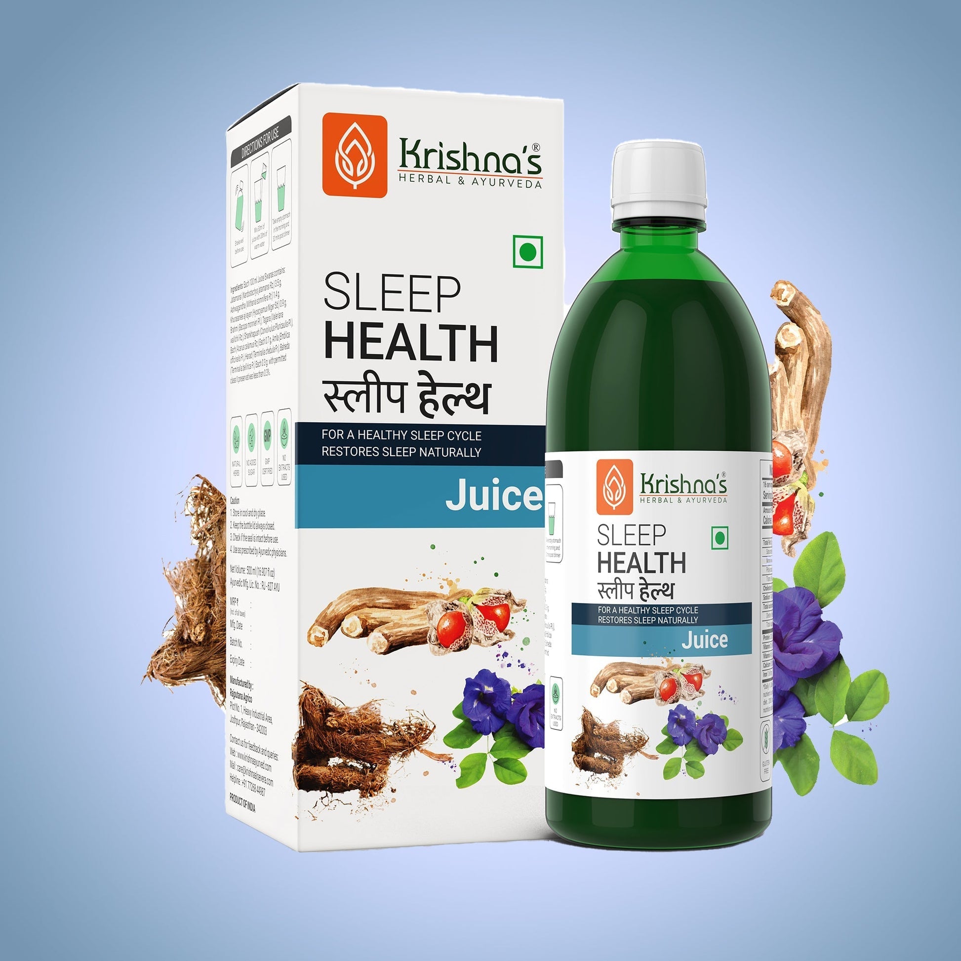 Krishna'S Herbal & Ayurveda Sleep Health Juice 