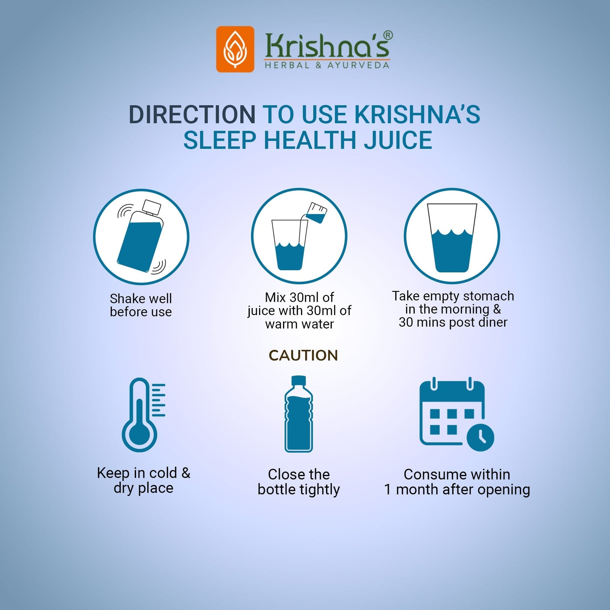 Krishna'S Herbal & Ayurveda Sleep Health Juice 