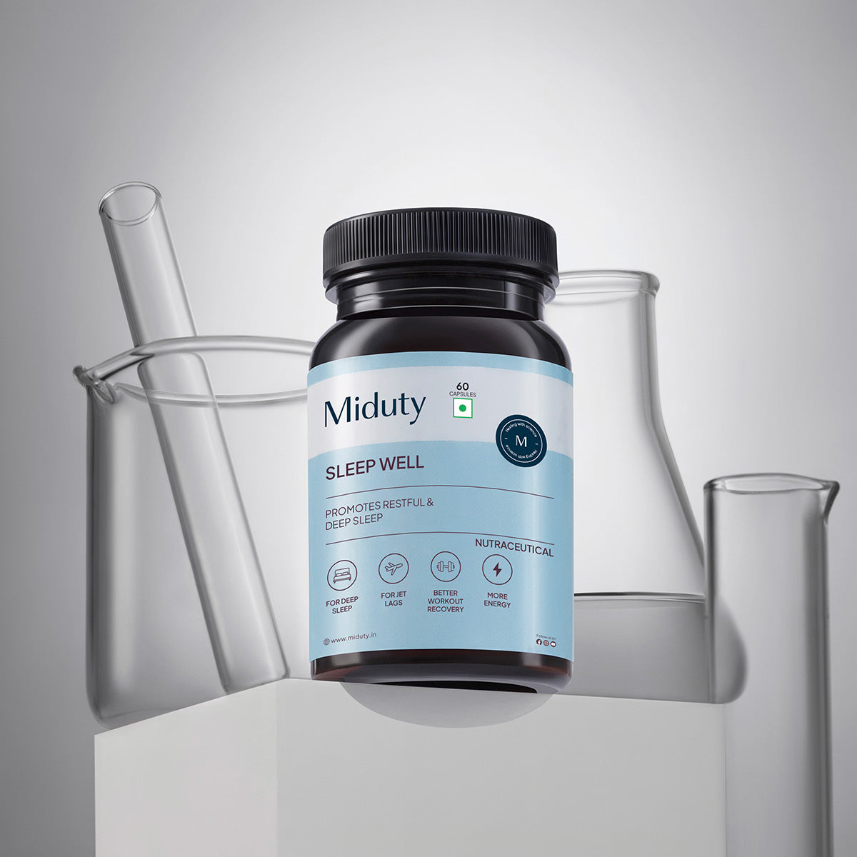 Miduty by Palak Notes Sleep Well Capsules 