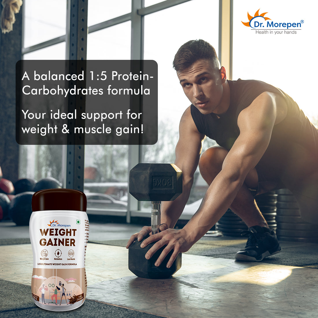 Dr Morpen Omega-3 Deep Sea Fish Oil 1000Mg + Weight Gainer  Grab2Buy Dr. Morepen Grab2Buy
