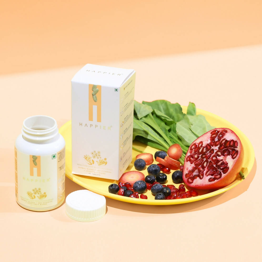 Happier Healthblend Multi Vitamins Tablets - Grab2buy
