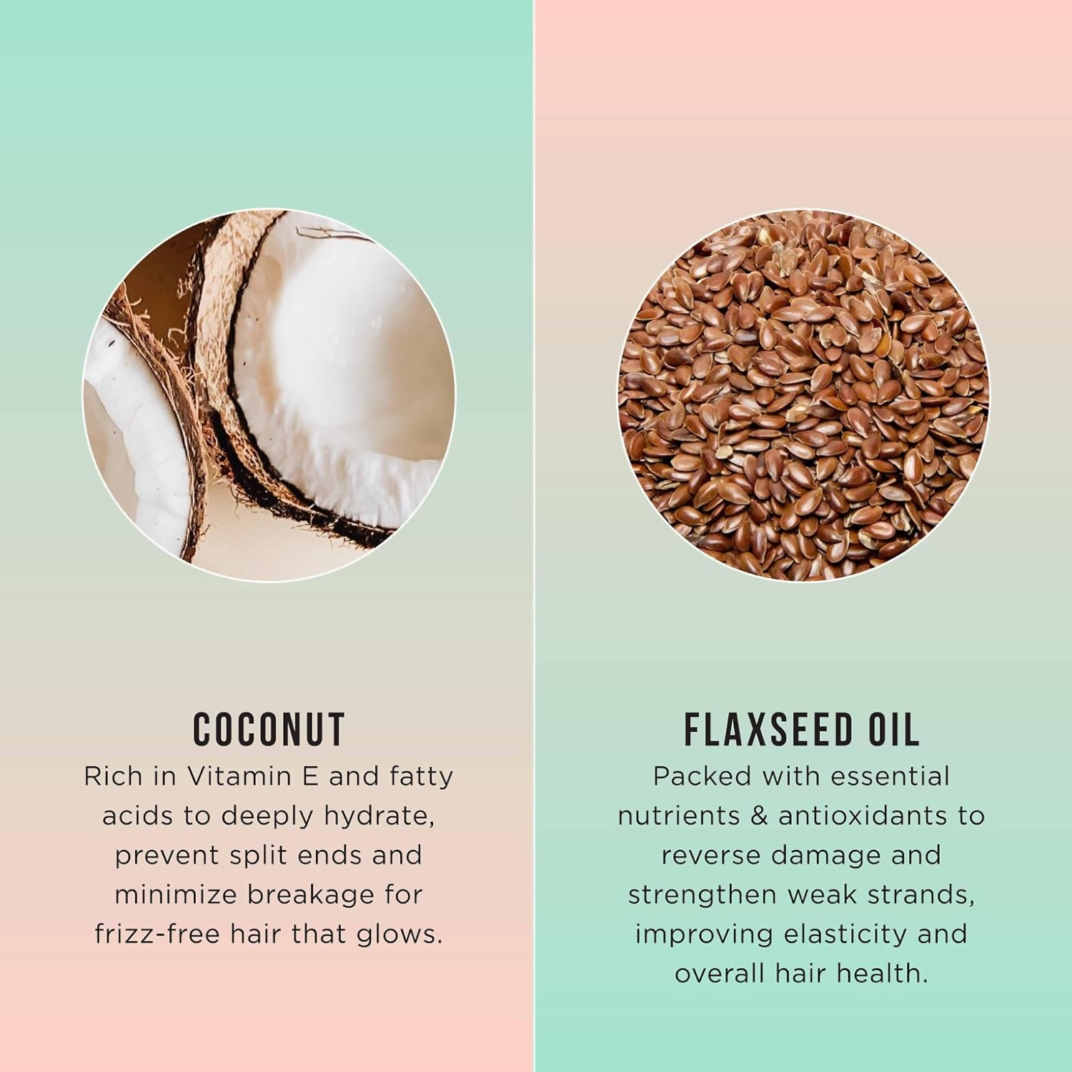 HASK Coconut Nourishing Shampoo And Conditioner | Swadesiicart