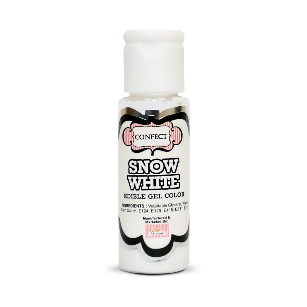 Confect Snow White | Edible Gel Color