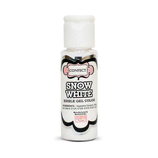 Confect Snow White | Edible Gel Color