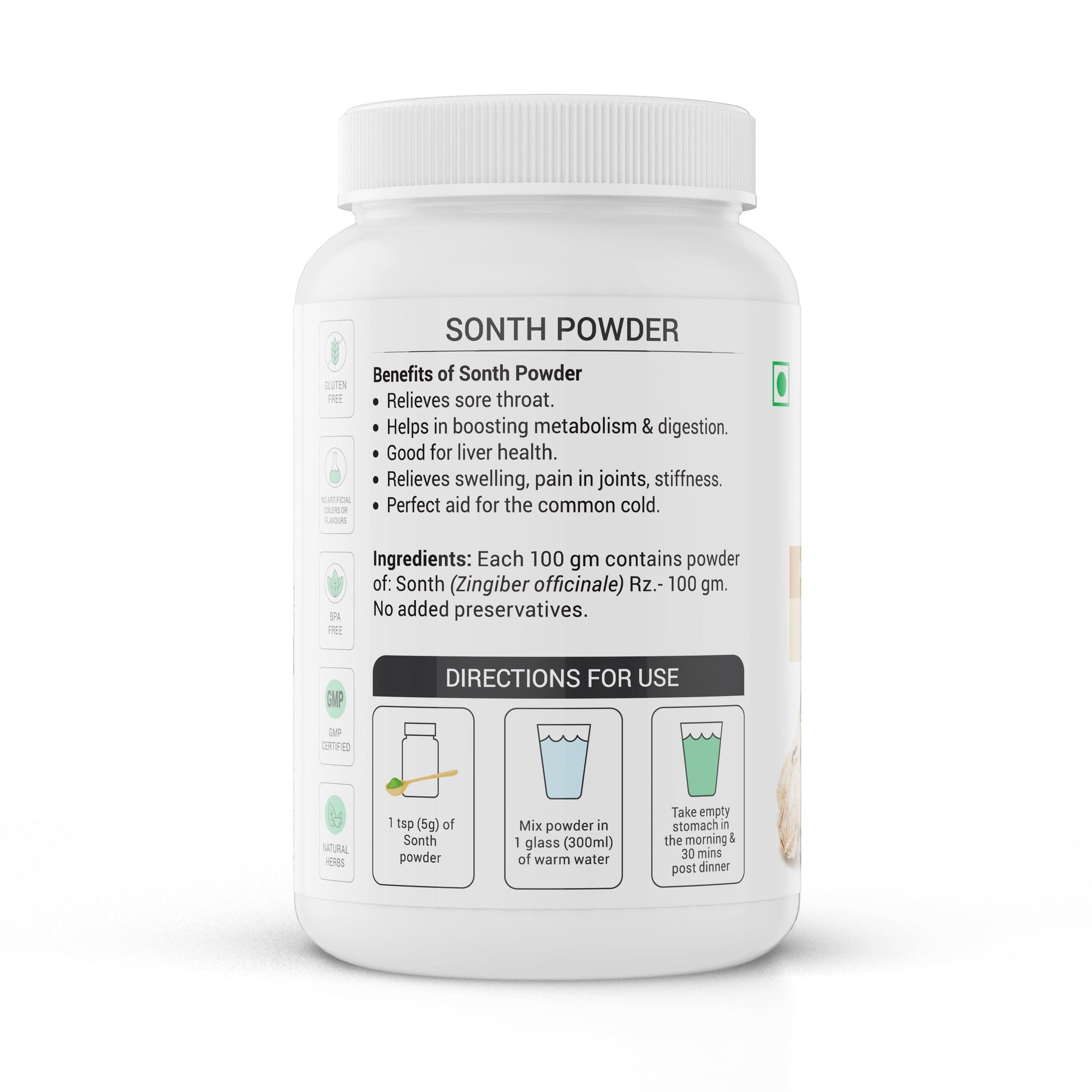 Krishna'S Herbal & Ayurveda Sonth Powder 