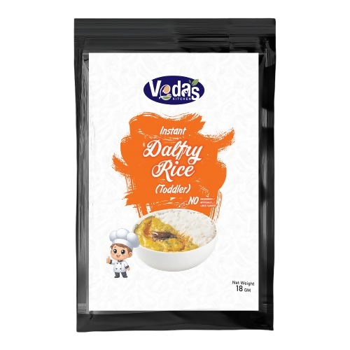 Vedas Kitchen Dal Fry Rice (Toddlers)  Grab2Buy Vedas Kitchen Grab2Buy