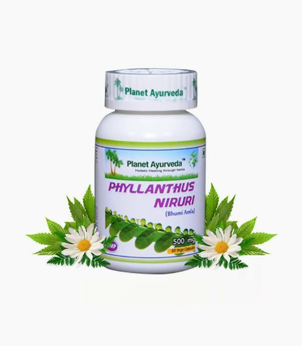 Planet Ayurveda Phyllanthus Niruri Capsules - Grab2buy