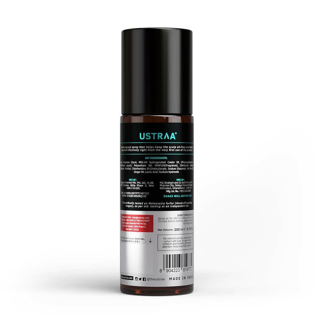Ustraa Anti-Dandruff Hair Serum With Ginger And Tea Tree  Grab2Buy Ustraa Grab2Buy