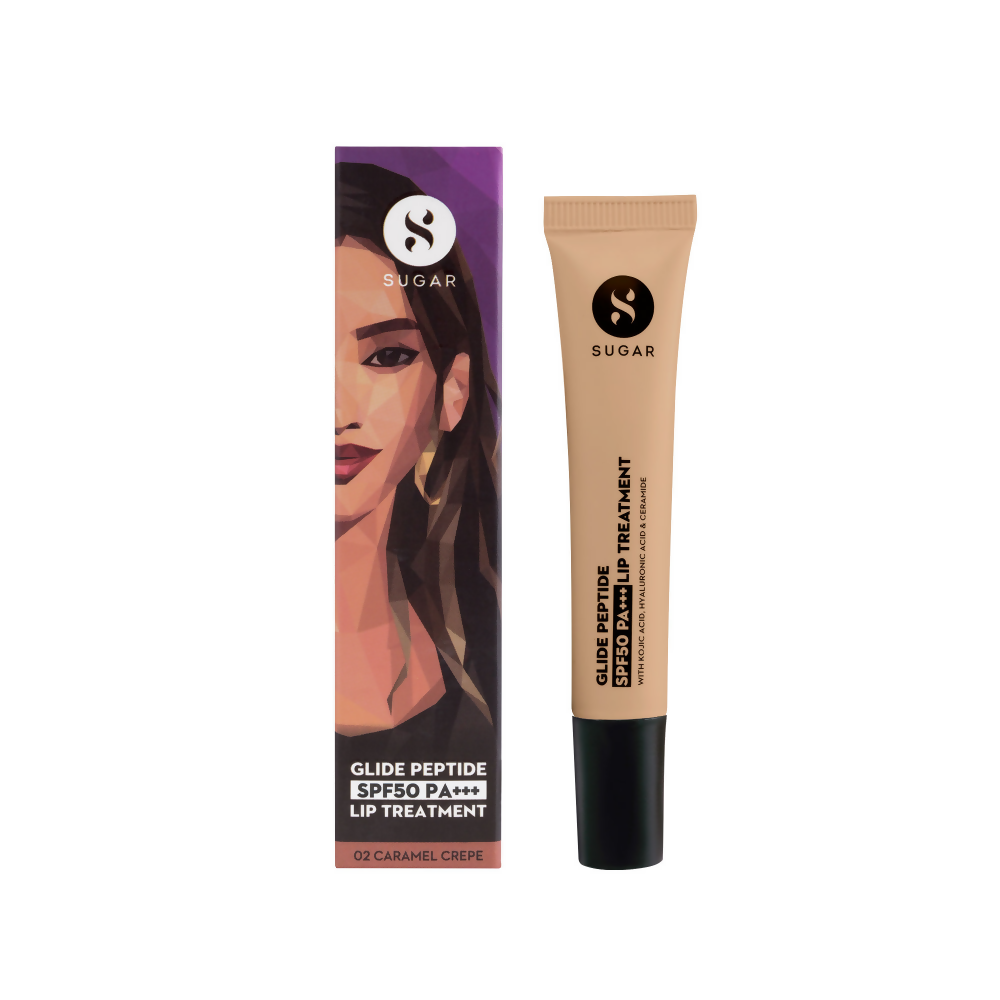 SUGAR Glide Peptide SPF50 PA+++ Lip Treatment - 02 Caramel Crepe 