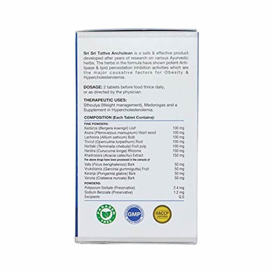 Ancho Lean Ingredients