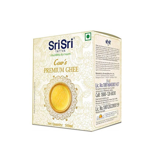 Sri Sri Tattva Cow’s Premium Ghee | Premium Cow Ghee for Better Digestion and Immunity | Pure and Natural Desi Ghee 