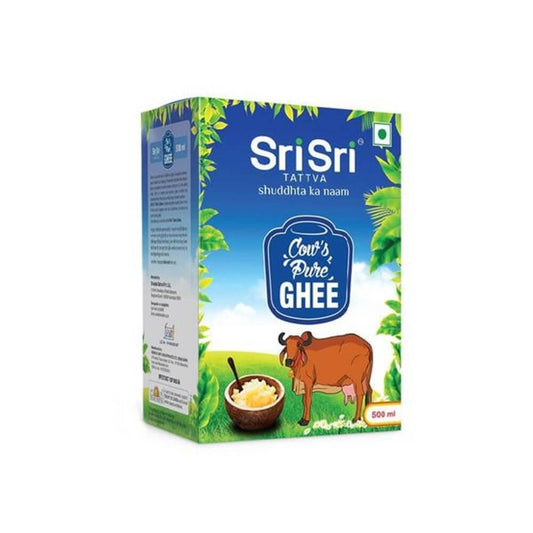 Sri Sri Tattva Cow's Pure Ghee | Pure Cow Ghee for Better Digestion and Immunity | Pure A2 Cow Ghee 