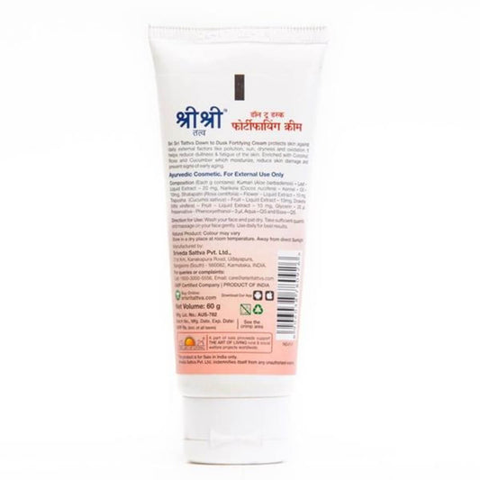 Sri Sri Tattva Dawn To Dusk Fortifying Cream - 60gm