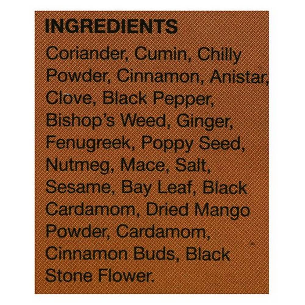 Sri Sri Tattva Garam Masala Ingredients