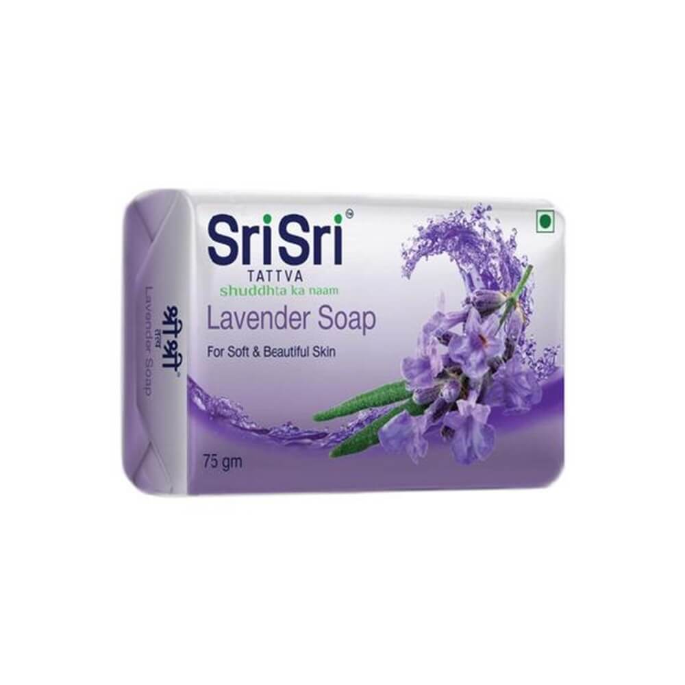 Sri Sri Tattva Lavender Soap - 75 Gm - Grab2buy