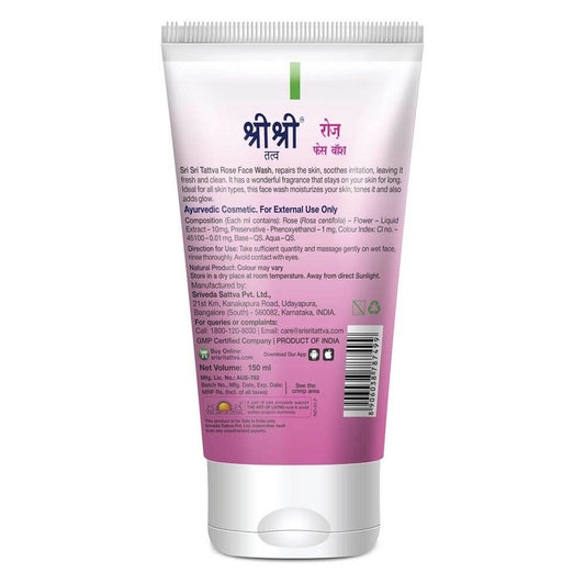 Sri Sri Tattva Rose Face Wash - 150 Ml