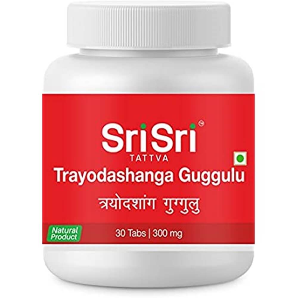 Sri Sri Tattva Trayodashanga Guggulu | Classical Ayurvedic Tablets for Joint Pain & Vata Disorders 