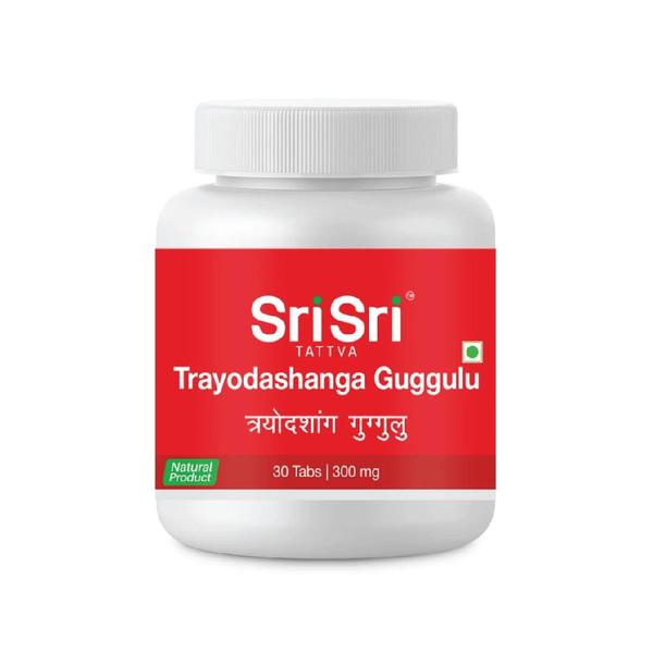 Sri Sri Tattva Trayodashanga Guggulu | Classical Ayurvedic Tablets for Joint Pain & Vata Disorders 