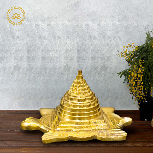 Sri Yantra on Tortoise for Vastu - Harness Positive Energy and Balance in Your Space - Grab2buy